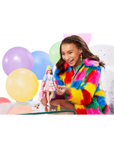 Papusa Barbie Extra Style Beanie,MTGVR05