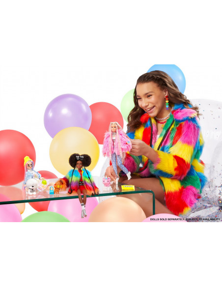 Papusa Barbie Extra Style Beanie,MTGVR05