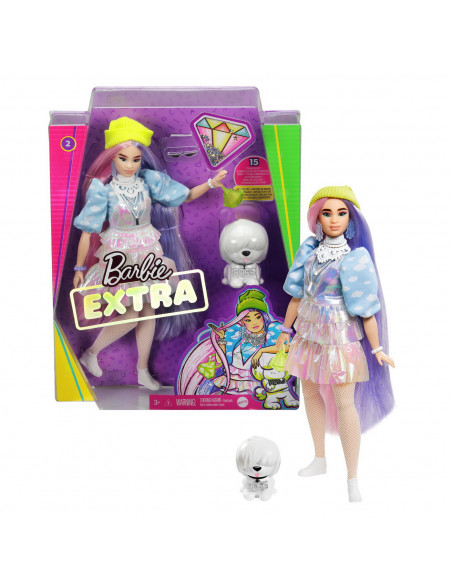 Papusa Barbie Extra Style Beanie,MTGVR05