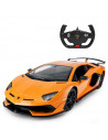 Masina Cu Telecomanda Aventador Svj Portocaliu Scara 1 La
