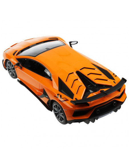 Masina Cu Telecomanda Aventador Svj Portocaliu Scara 1 La
