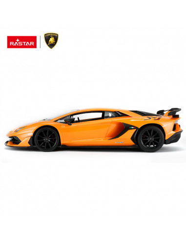 Masina Cu Telecomanda Aventador Svj Portocaliu Scara 1 La