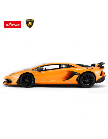 Masina Cu Telecomanda Aventador Svj Portocaliu Scara 1 La