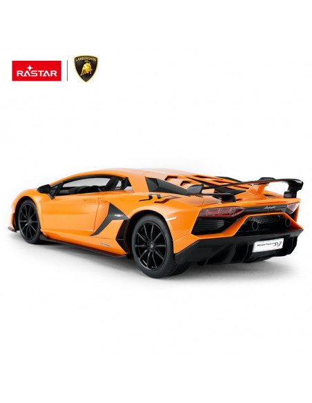 Masina Cu Telecomanda Aventador Svj Portocaliu Scara 1 La
