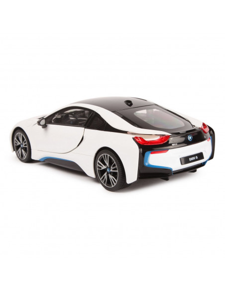 Masina Cu Telecomanda Bmw I8 Alb Scara 1 La 14,Ras71010_Alb