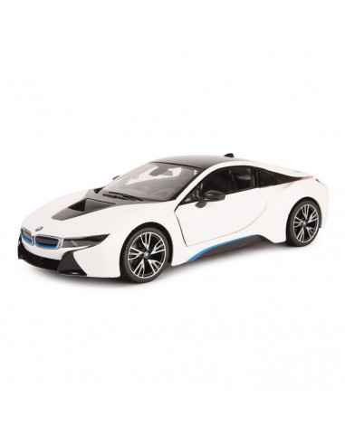 Masina Cu Telecomanda Bmw I8 Alb Scara 1 La 14,Ras71010_Alb