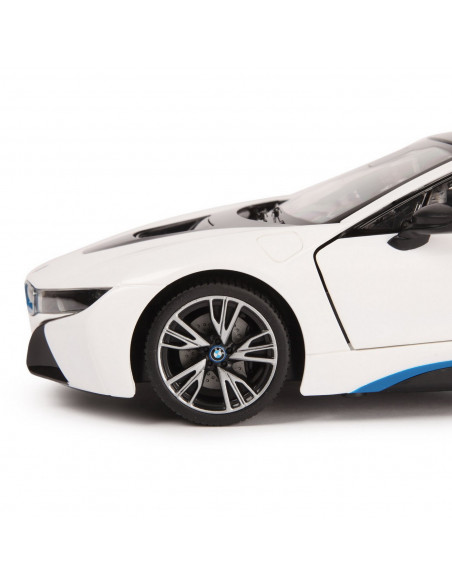 Masina Cu Telecomanda Bmw I8 Alb Scara 1 La 14,Ras71010_Alb