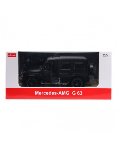 Masina Cu Telecomanda Mercedes-benz G63 Negru Scara 1 La