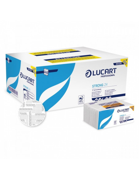 Prosoape pliate Lucart Z4, 23 cm x 23 cm, 4 straturi, 154 Prosoape pliate Lucart Z4, 23 cm x 23 cm, 4 straturi, 154