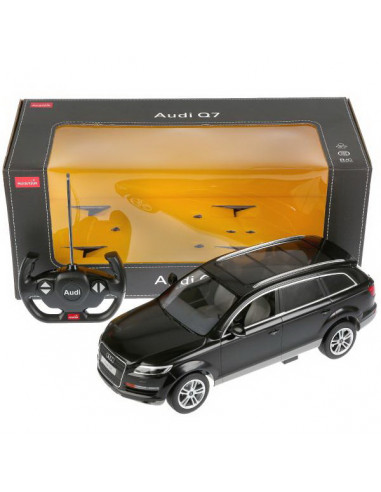 Masina Cu Telecomanda Audi Q7 Negru Scara 1 La 14,Ras27400_Negru