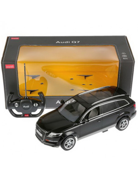Masina Cu Telecomanda Audi Q7 Negru Scara 1 La 14,Ras27400_Negru