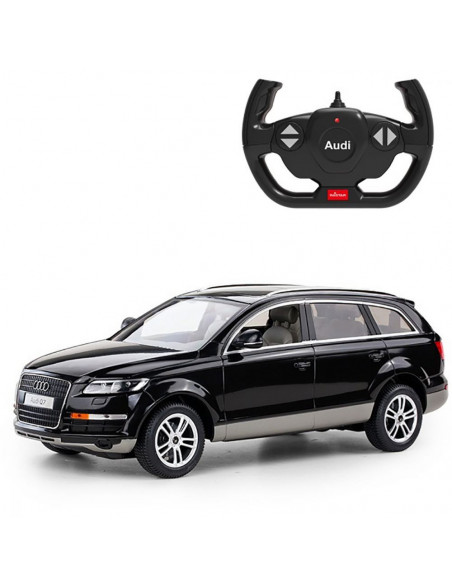 Masina Cu Telecomanda Audi Q7 Negru Scara 1 La 14,Ras27400_Negru