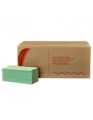 Prosoape pliate V Bokk, 21 cm x 25 cm, 2 straturi, 250 buc/set