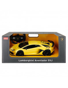 Masina Cu Telecomanda Lamorghini Aventador Svj Galben Scara 1