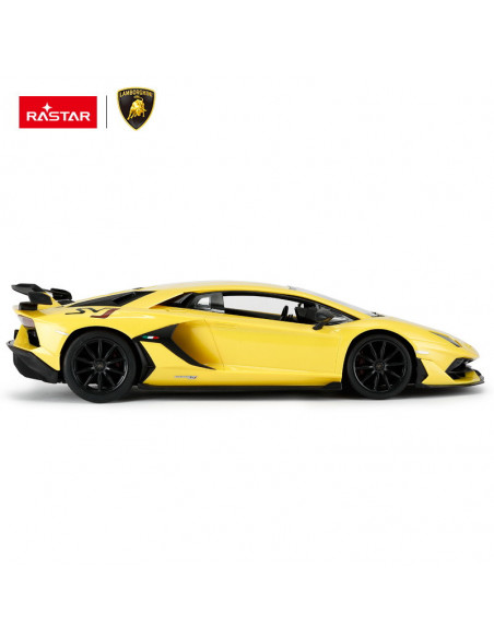 Masina Cu Telecomanda Lamorghini Aventador Svj Galben Scara 1