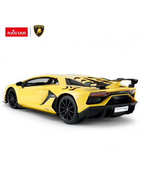 Masina Cu Telecomanda Lamorghini Aventador Svj Galben Scara 1