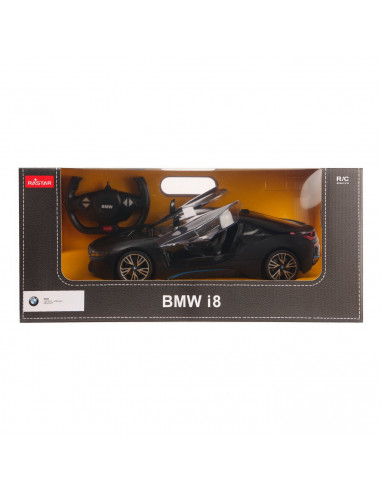 Masina Cu Telecomanda Bmw I8 Negru Scara 1 La 14,Ras71010_Negru