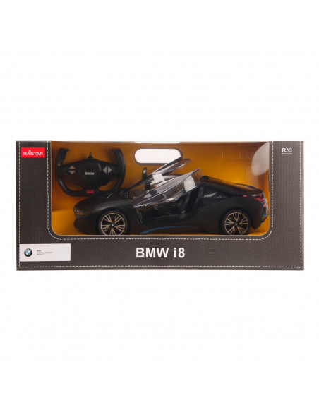 Masina Cu Telecomanda Bmw I8 Negru Scara 1 La 14,Ras71010_Negru