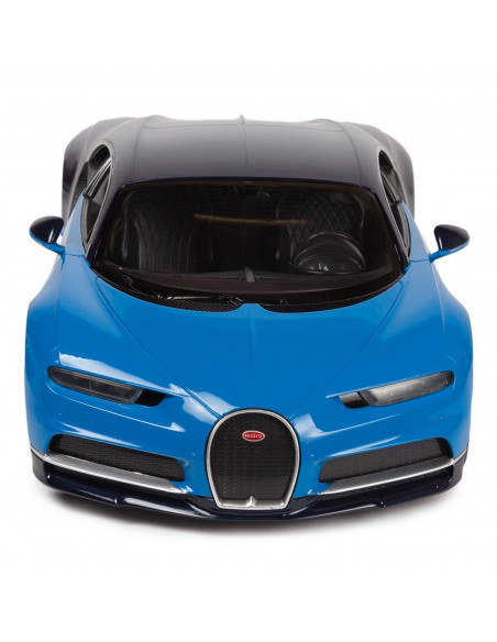 Masina Cu Telecomanda Bugatti Chiron Albastru Scara 1 La