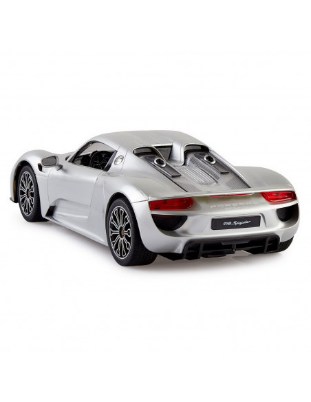 Masina Cu Telecomanda Porsche 918 Spyder Argintiu Scara 1 La