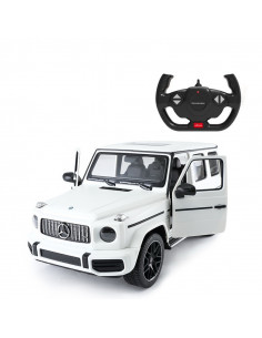 Masina Cu Telecomanda Mercedes-benz G63 Alb Scara 1 La