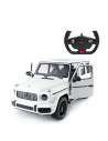 Masina Cu Telecomanda Mercedes-benz G63 Alb Scara 1 La