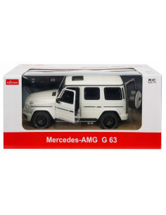 Masina Cu Telecomanda Mercedes-benz G63 Alb Scara 1 La 2