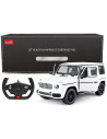 Masina Cu Telecomanda Mercedes-benz G63 Alb Scara 1 La