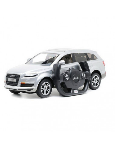 Masina Cu Telecomanda Audi Q7 Alb Scara 1 La 14,Ras27400_Alb