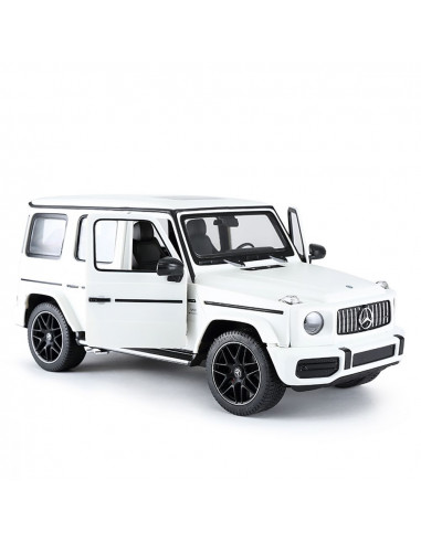 Masina Cu Telecomanda Mercedes-benz G63 Alb Scara 1 La