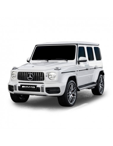 Masina Cu Telecomanda Mercedes-benz G63 Alb Scara 1 La
