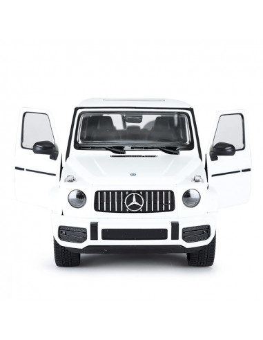 Masina Cu Telecomanda Mercedes-benz G63 Alb Scara 1 La