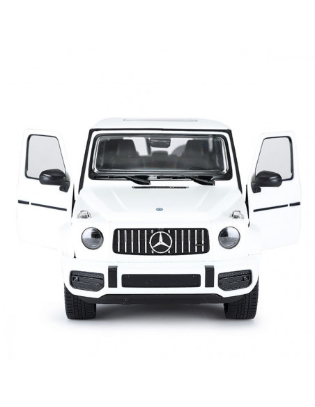 Masina Cu Telecomanda Mercedes-benz G63 Alb Scara 1 La
