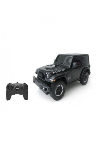 Masina Cu Telecomanda Jeep Wrangler Jl Negru Scara 1 La