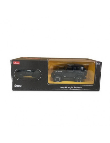 Masina Cu Telecomanda Jeep Wrangler Jl Negru Scara 1 La