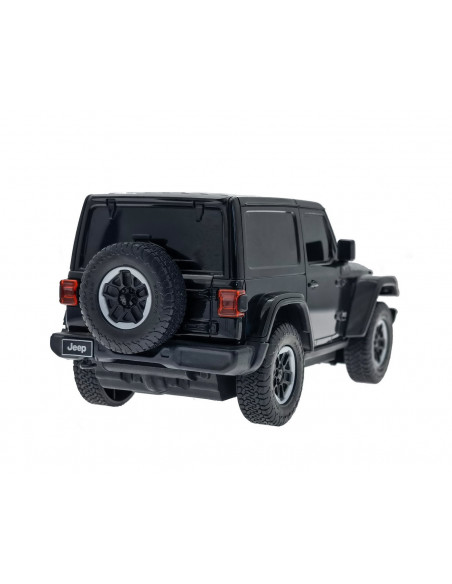 Masina Cu Telecomanda Jeep Wrangler Jl Negru Scara 1 La