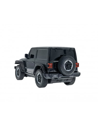 Masina Cu Telecomanda Jeep Wrangler Jl Negru Scara 1 La