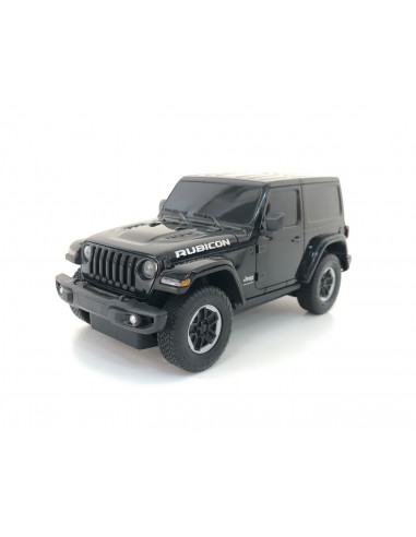 Masina Cu Telecomanda Jeep Wrangler Jl Negru Scara 1 La