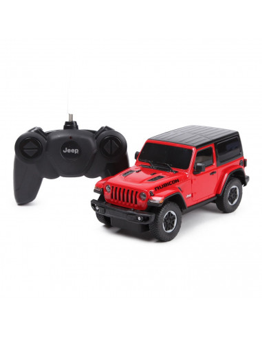 Masina Cu Telecomanda Jeep Wrangler Jl Rosu Scara 1 La