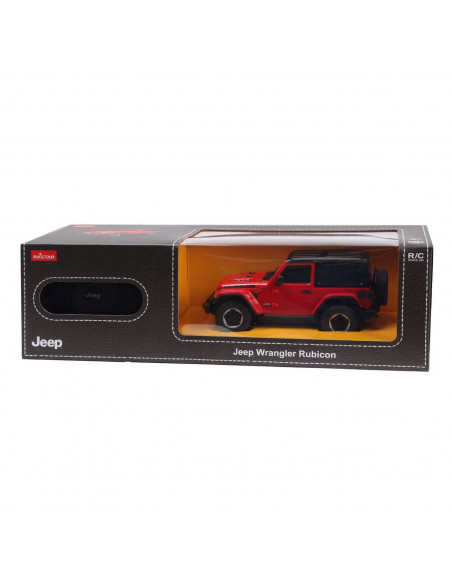 Masina Cu Telecomanda Jeep Wrangler Jl Rosu Scara 1 La