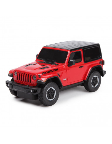 Masina Cu Telecomanda Jeep Wrangler Jl Rosu Scara 1 La