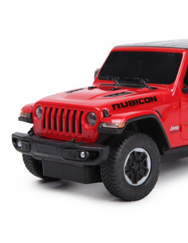 Masina Cu Telecomanda Jeep Wrangler Jl Rosu Scara 1 La