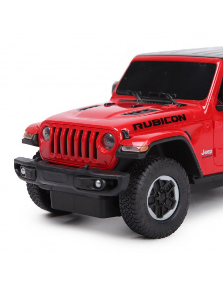 Masina Cu Telecomanda Jeep Wrangler Jl Rosu Scara 1 La