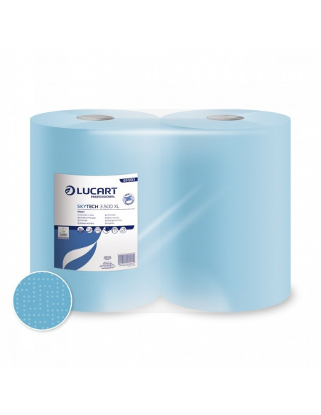 Set 2 Role hartie industriala Lucart Skytech 3.500 XL, 3 Set 2 Role hartie industriala Lucart Skytech 3.500 XL, 3
