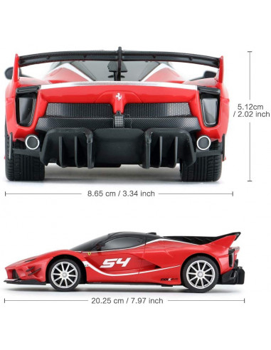 Masina Cu Telecomanda Ferrari Fxx K Evo Scara 1 La 24,Ras79300