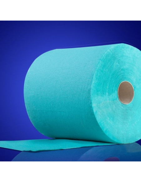 Rola hartie industriala, reciclat, VERDE,1711000035