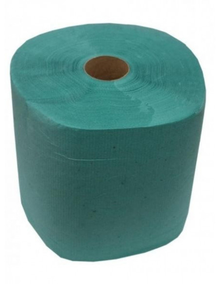 Rola hartie industriala, reciclat, VERDE,1711000035