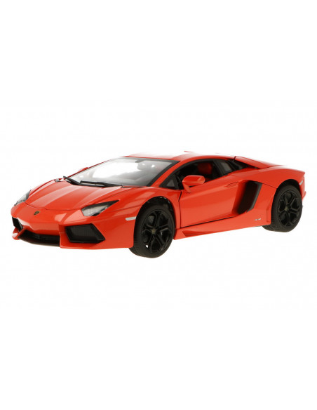 Masinuta Metalica Lamborghini Aventador Lp700 Portocaliu Scara