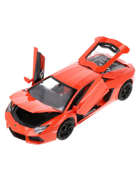 Masinuta Metalica Lamborghini Aventador Lp700 Portocaliu Scara