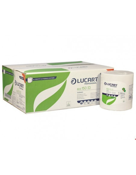Rola hartie Lucart Eco 150 ID, 2 straturi, 150 m, 6 Role/bax Rola hartie Lucart Eco 150 ID, 2 straturi, 150 m, 6 Role/bax